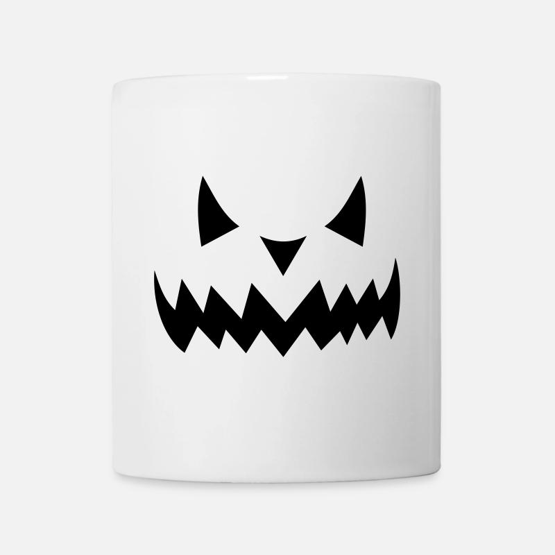 Visage fantôme 3 - Mug blanc - blanc