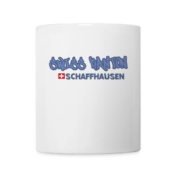 Kantons T-Shirt Schaffhausen - Tasse - Weiß - Vorne