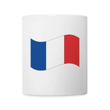 France gift flag - Mug - white - Front