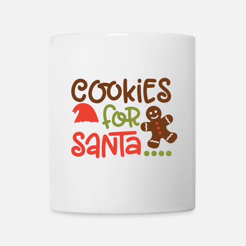 Cookies For Santa - Mug - white