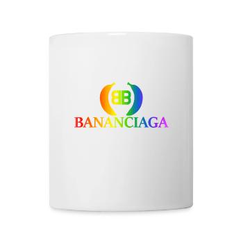 Bananciaga color - Mug - white - Front