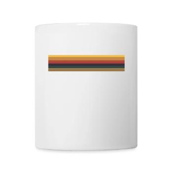 Rayures du Treizième Docteur - Mug blanc - blanc - Devant