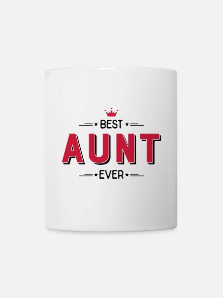Aunt - Tasse - Weiß