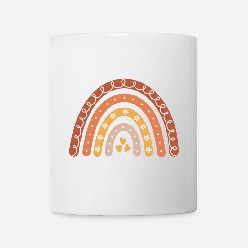 Boho Rainbow - Mug - white