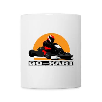 Go Kart - Tasse - Weiß - Vorne
