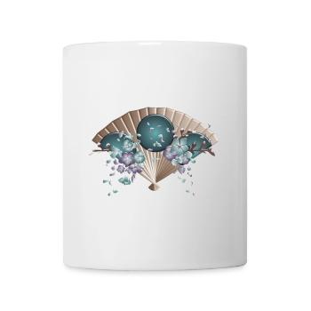 Japan Japanese Fashion Style Cherry Blossom Japanese - Mug - white - Front