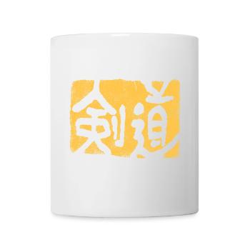 Kendo VINTAGE Stamp - Mug - white - Front