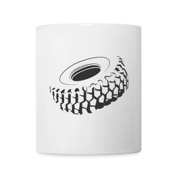 Tire Tires Crew Team Company Tractor Tractor - Mug - white - Front