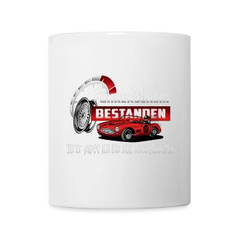 Führerschein Bestanden - Tasse - Weiß - Vorne