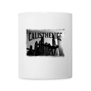 Calisthenics Skyline Grind - Mug - white - Front