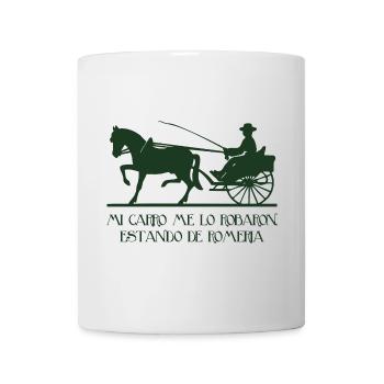 Mein Wagen - Tasse - Weiß - Vorne