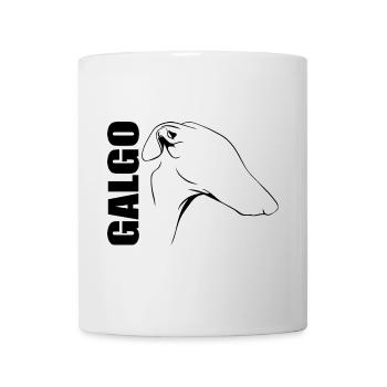 GALGO lévrier chien Chien Wilsigns - Mug blanc - blanc - Devant