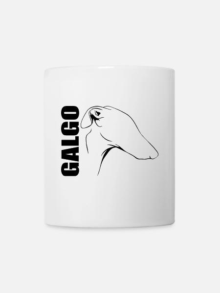 GALGO Windhunde Hunde Hund Wilsigns - Tasse - Weiß