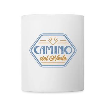 Camino del Norte Pilgrim's Stamp | Santiago - Mug - white - Front