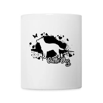 Australien CATTLE DOG chiens Maman Chien Wilsigns - Mug blanc - blanc - Devant