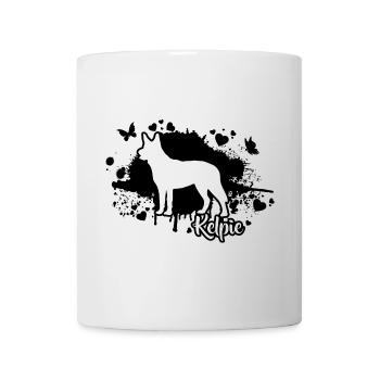 AUSTRALIAN KELPIE Hunde Mama Hund Wilsigns - Tasse - Weiß - Vorne