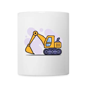 Kids Bagger Spielzeug - Tasse - Weiß - Vorne