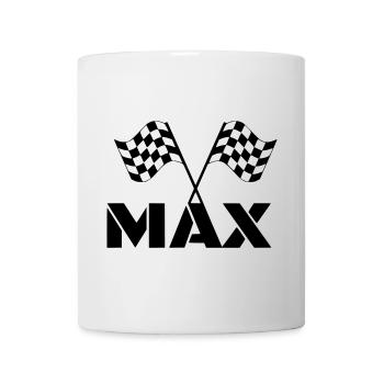 Pour les fans de Max. Course DGP. Drapeau de fin * - Mug blanc - blanc - Devant