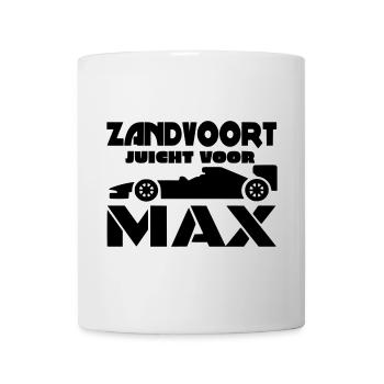 Zandvoort applaudit Max. Accélérez ! Course # - Mug blanc - blanc - Devant