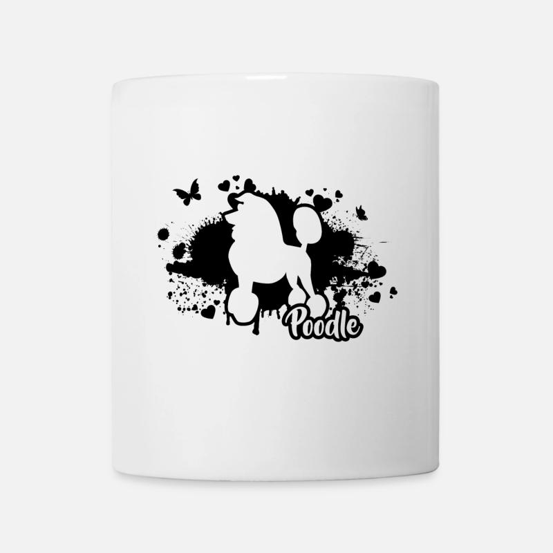 POODLE Hunde Hund Wilsigns - Tasse - Weiß