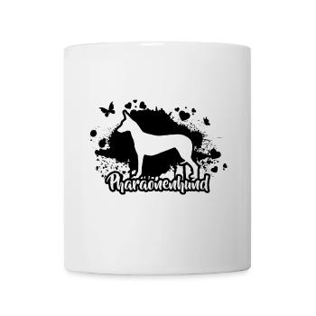 PHARAONENHUND Hund Hunde Wilsigns - Tasse - Weiß - Vorne