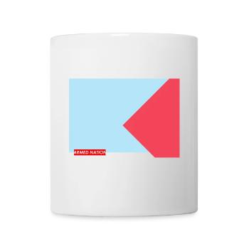 BLEU ROUGE 2025 - Mug blanc - blanc - Devant