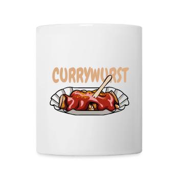 Team Currywurst - Fast Food Fan - Wurst Kult - Tasse - Weiß - Vorne