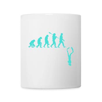 Freediving Evolution - Mug - white - Front