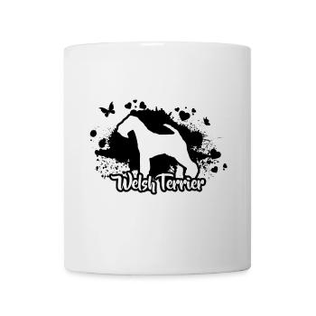 WELSH TERRIER Dog Wilsigns - Mug - white - Front