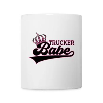 CAMIONNEUR BABE - Mug blanc - blanc - Devant