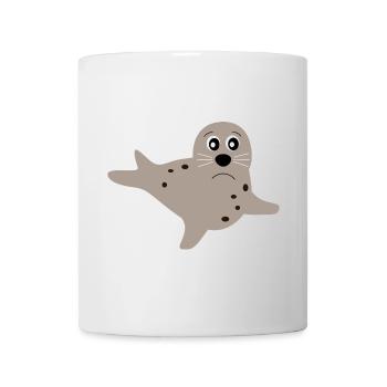 phoques phoques phoques animaux - Mug blanc - blanc - Devant