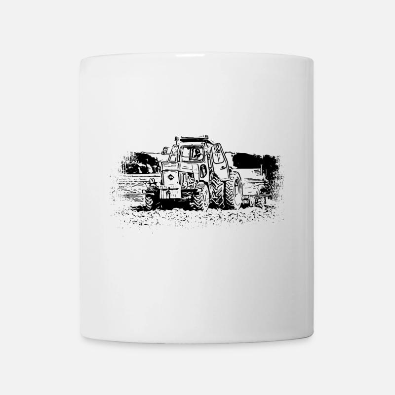 Tracteur Fortschritt ZT 303 E - Mug blanc - blanc