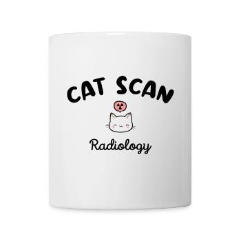 CAT SCAN Radio Manipulator Katzenradiologie - Tasse - Weiß - Vorne