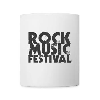 Rock Music Festival - Tasse - Weiß - Vorne