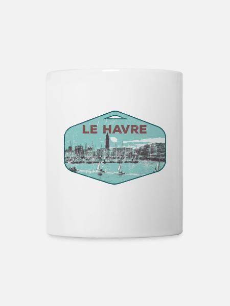 Le Havre Frankreich ist meine Heimatstadt - Tasse - Weiß