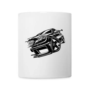 Auto Automobil Rennauto Autoliebhaber Statement - Tasse - Weiß - Vorne