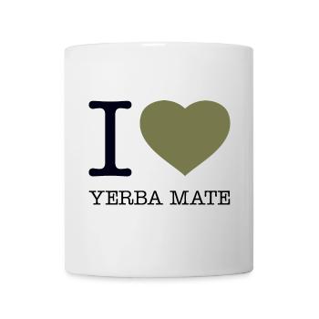J’ADORE YERBA MATE - Mug blanc - blanc - Devant