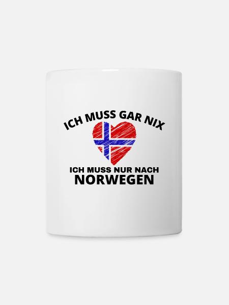 Norwegen - Tasse - Weiß