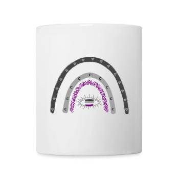 LGBT Pride Monat Asexual Rainbow Ace Pride - Tasse - Weiß - Vorne