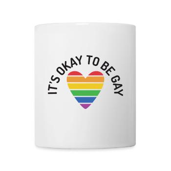 It's Okay To Be Gay - Mug - white - Front