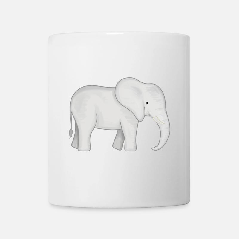 Elephant Baby - Mug - white
