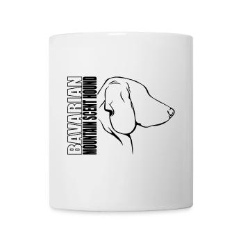 BAVARIAN MOUNTAIN SCENT HOUND Profil Hunde Hund - Tasse - Weiß - Vorne