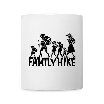 Family Hike design for family teams and more... - Mug - white - Front