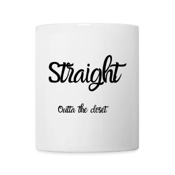 Design coming out of the closet - Mug - white - Front
