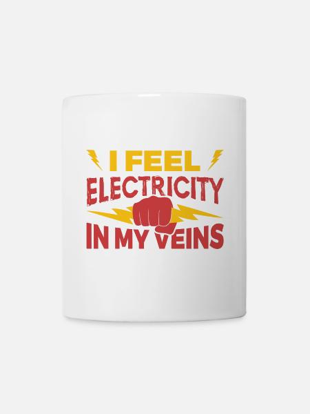 Électrotechnique - Mug blanc - blanc
