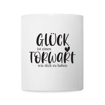 Torwart Fußball Sport Fußballspieler Geschenk - Tasse - Weiß - Vorne