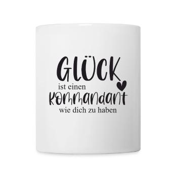 Kommandant Freiwillige Feuerwehr Ehrenamt Geschenk - Tasse - Weiß - Vorne