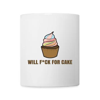Süßigkeiten Cupcake Lecker Nachspeise Statement - Tasse - Weiß - Vorne