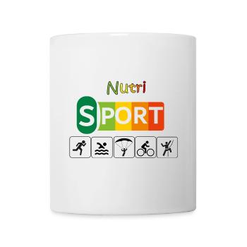 Nutri sport - Mug blanc - blanc - Devant