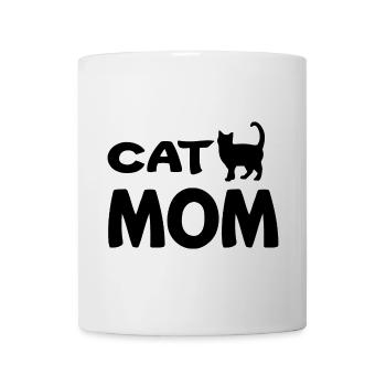 Katze Mama - Tasse - Weiß - Vorne